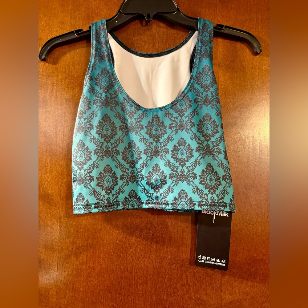 NWT BLACKMILK Octopus Damask Crop Top